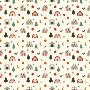 Boho Christmas Dribble Bib