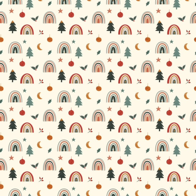 Boho Christmas Dribble Bib
