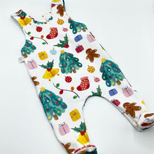 Load image into Gallery viewer, Merry Christmas Footed Romper

