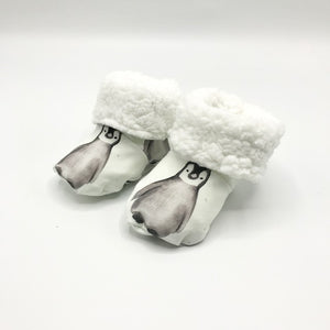 Penguins Winter Booties