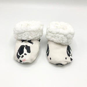 Cow Winter Booties
