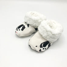 Load image into Gallery viewer, Cow Winter Booties
