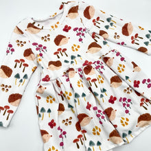 Load image into Gallery viewer, Hedgehog Long Sleeved Dress
