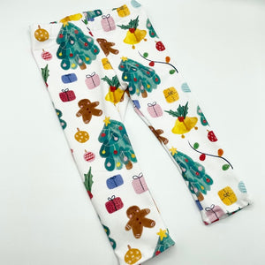 Merry Christmas Skinny Leggings