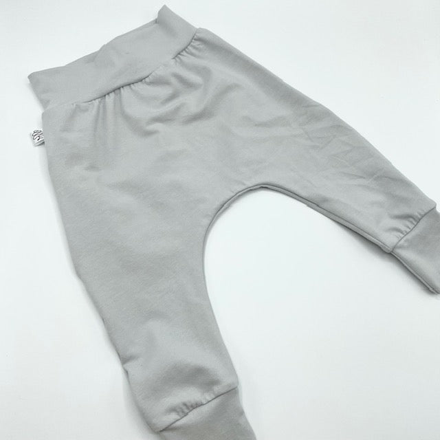 Plain Grey Harem Leggings