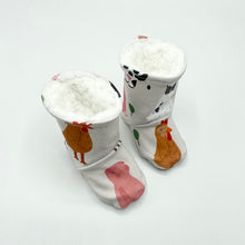 Load image into Gallery viewer, Farmyard Friends Winter Booties
