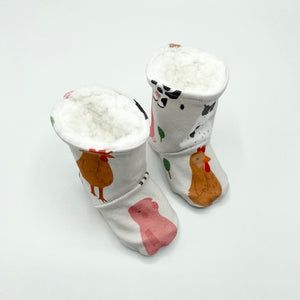 Farmyard Friends Winter Booties
