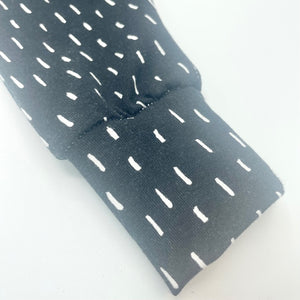 Readymade Black Dash Romper