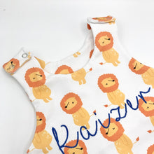 Load image into Gallery viewer, Lion Personalised Romper
