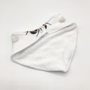 Bees Dribble Bib