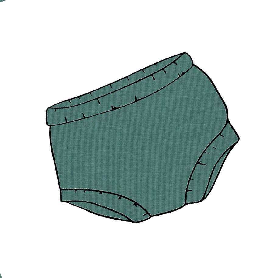 Plain Green Bloomers
