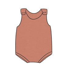 Load image into Gallery viewer, Plain Pink Bloomer Romper

