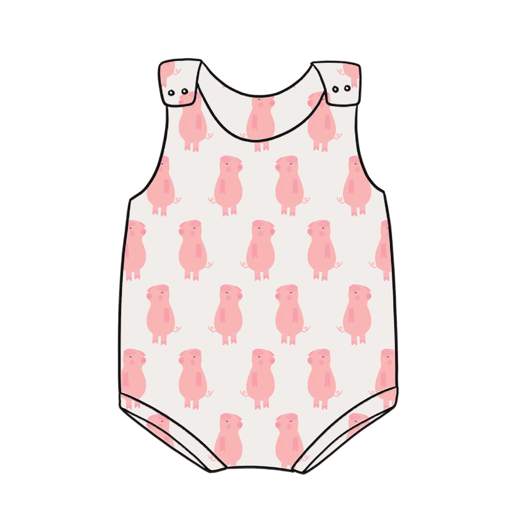 Pig Bloomer Romper