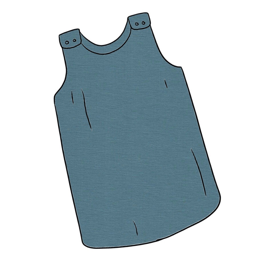 Plain Blue Dress
