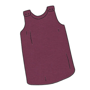 Plain Purple Dress