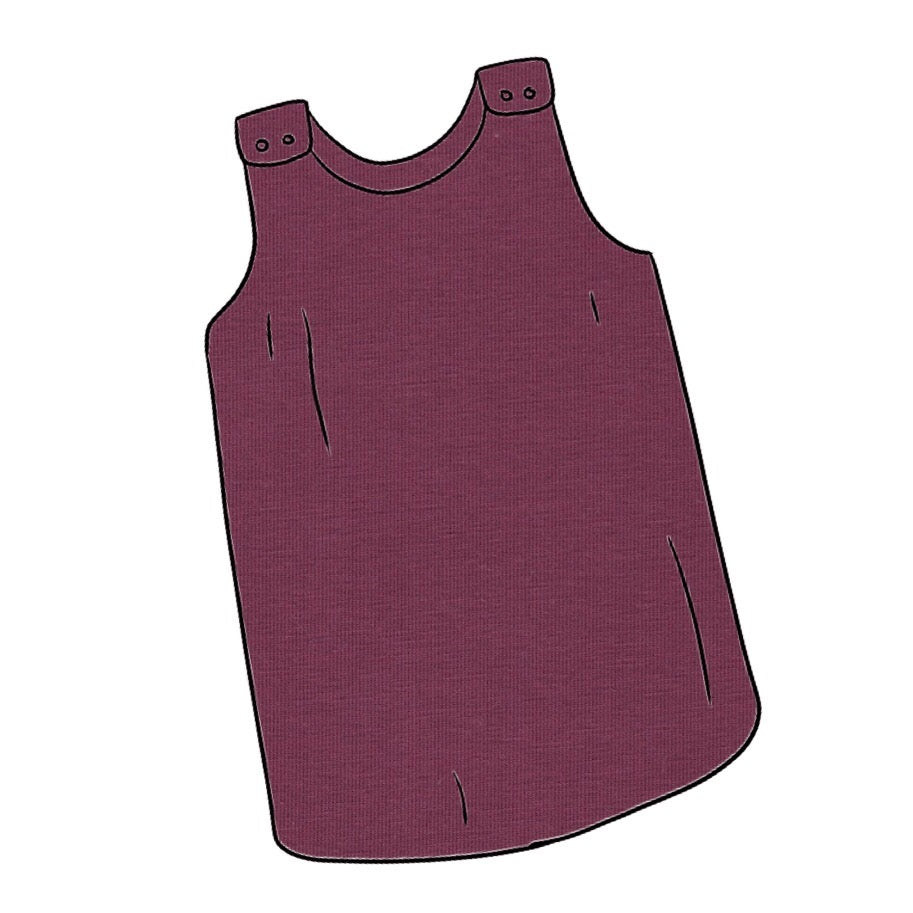 Plain Purple Dress