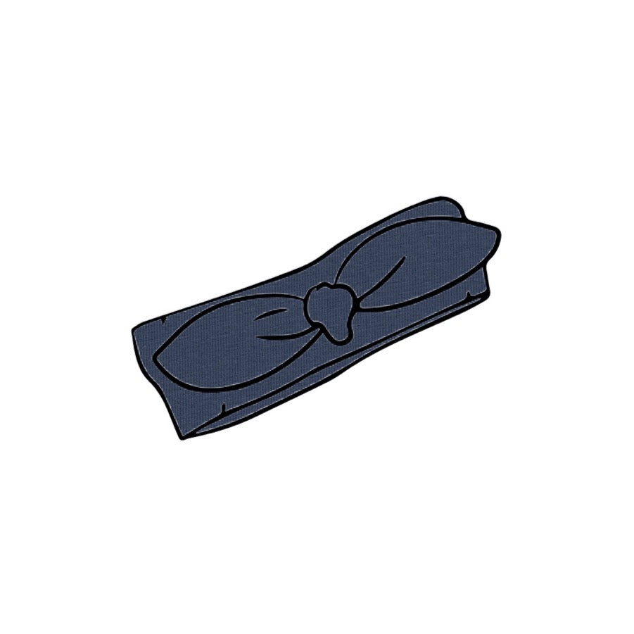 Plain Navy Headband
