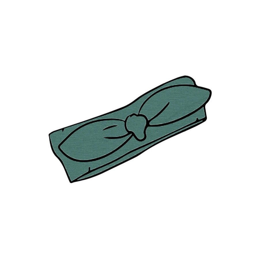 Plain Green Headband