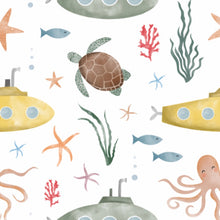 Load image into Gallery viewer, Under the Sea Dribble Bib
