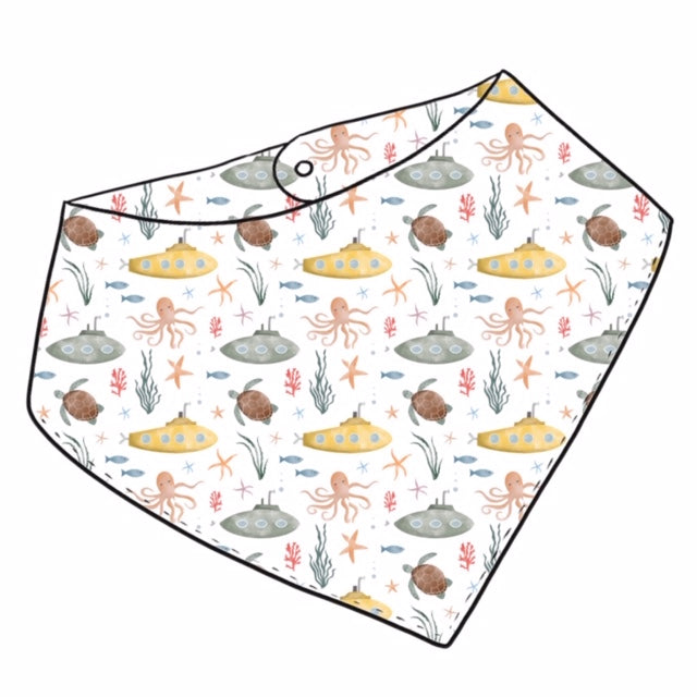 Under the Sea Dribble Bib