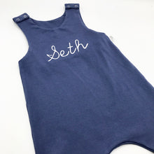 Load image into Gallery viewer, Plain Navy Romper
