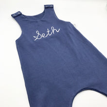 Load image into Gallery viewer, Plain Navy Romper
