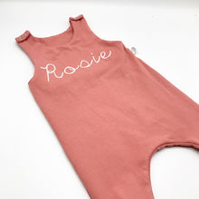 Load image into Gallery viewer, Plain Pink Romper
