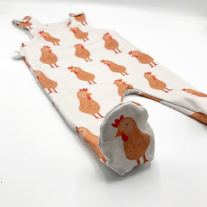 Chicken Footed Romper