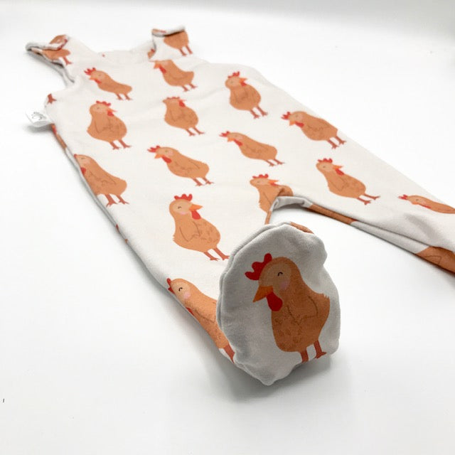 Chicken Footed Romper