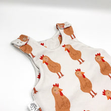Load image into Gallery viewer, Chicken Footed Romper
