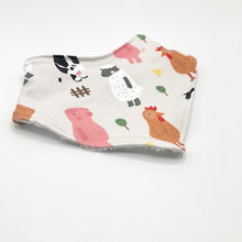 Load image into Gallery viewer, Farmyard Friends Dribble Bib
