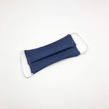 Load image into Gallery viewer, Plain Navy Face Mask
