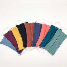 Load image into Gallery viewer, Plain Navy Face Mask

