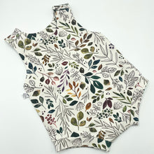 Load image into Gallery viewer, Vintage Leaves Bloomer Romper
