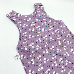 Readymade Lilac Leaves Classic Romper