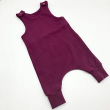 Load image into Gallery viewer, Plain Purple Romper
