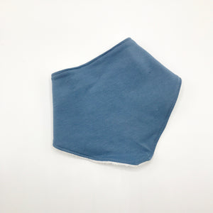 Plain Blue Dribble Bib