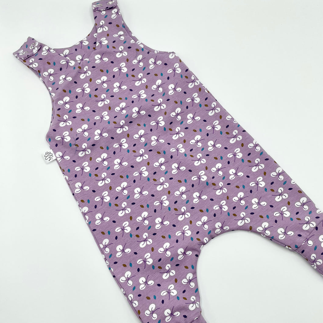 Readymade Lilac Leaves Classic Romper