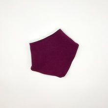 Load image into Gallery viewer, Plain Purple Dribble Bib
