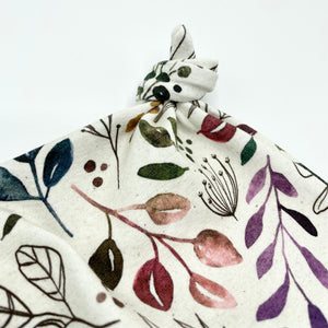 Vintage Leaves Double Knot Hat