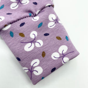 Readymade Lilac Leaves Classic Romper